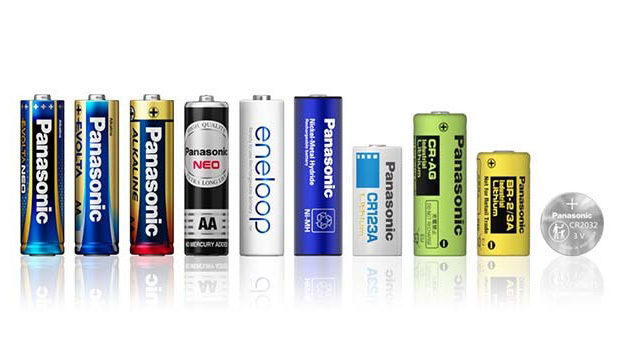 パナソニックブランドの乾電池・マイクロ・ニッケル 水素電池の写真